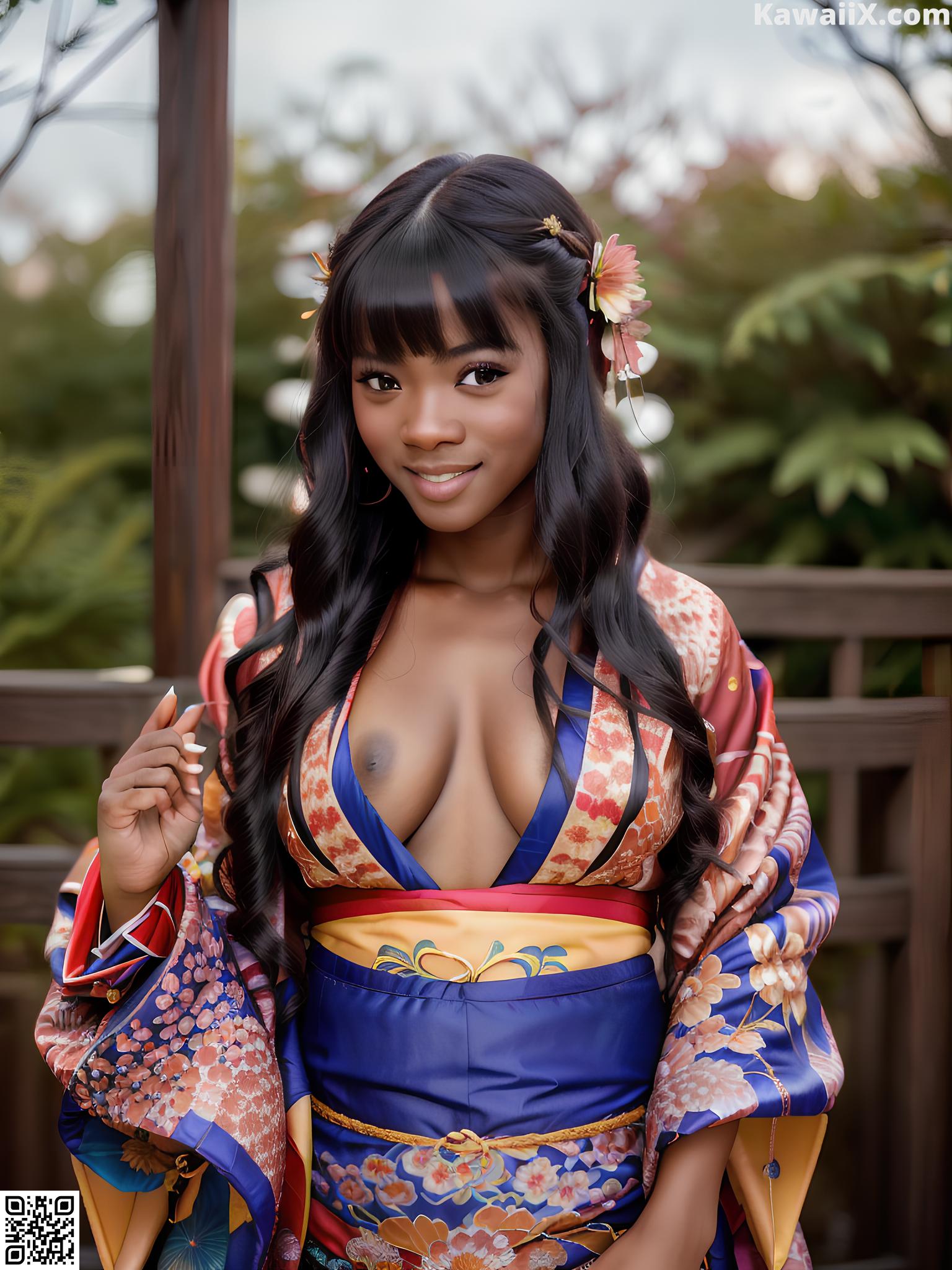 Ava Brooks - Midnight Kimono The Enchanting Seduction of an Ebony Geisha Set.1 20230805 Part 10 No.0baabe