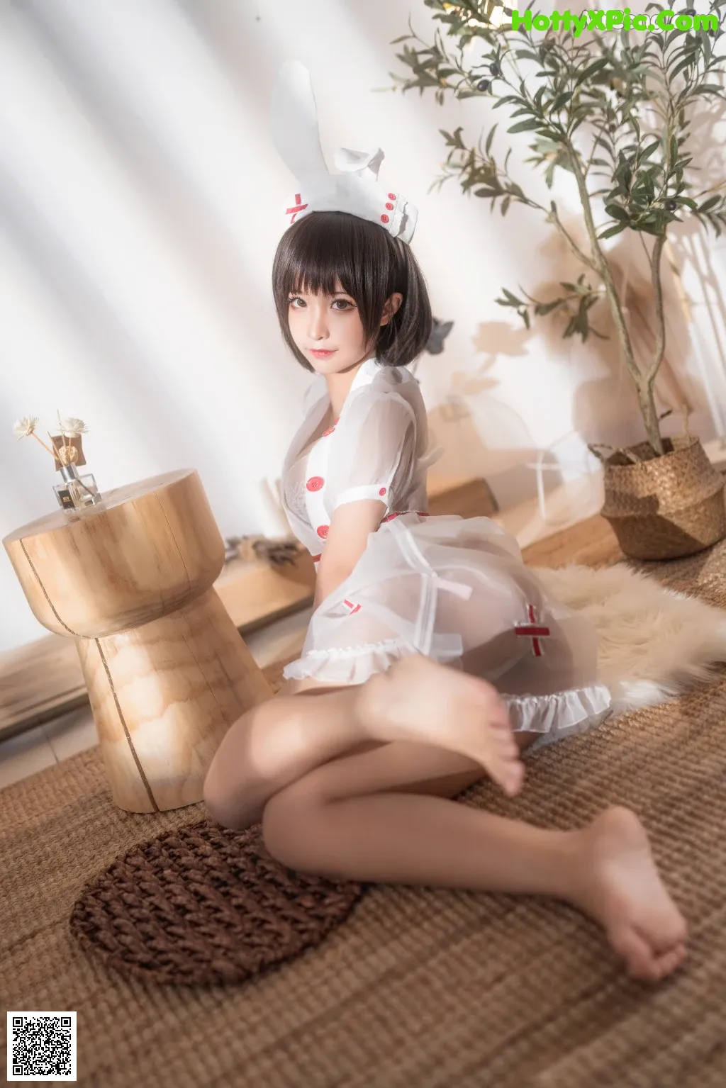 View - Coser@蠢沫沫 (chunmomo) Vol.059: 透明护士 (60 photos) - 